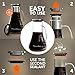 Cold Brew Coffee Maker Kit - Cold Brew Pitcher Infuser Iced Tea Pot - 52 oz Glass Hot Cold Press Coffee Maker - Works even as Cold Coffee Brewer or Iced Coffee Carafe - Stainless Steel Home Filter