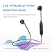 Bluetooth Headphones,V4.1 Magnetic Wireless Earbuds Stereo Noise Canceling Sport Earphones Sweatproof Headset w/Mic Compatible iPhone X/8/8 plus/7/6, Samsung S9/S8/S6 Note 8/7 and Android Smartphones