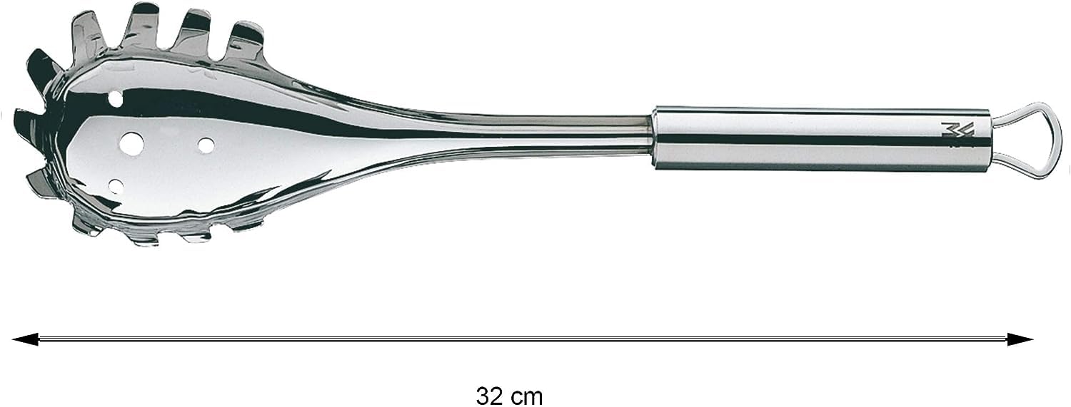 WMF Profi Plus Spaghettilöffel 32 cm, Nudellöffel Cromargan Edelstahl teilmattiert, ideal als Nudelzange und Spaghettizange, spülmaschinengeeignet 3