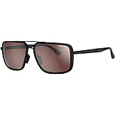 BEX DUSK Sunglasses - Unisex Rectangular Polarized Sunglasses - Titanium Frame - Outdoor Enthusiasts