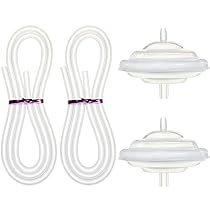 Flange Per Tiralatte Spectra S1/S2/9 Plus – 21 Mm Bocca Larga, 2 Pezzi, Accessori Non Originali, Senza BPA