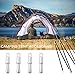 BRILLIANCE4U Aluminum Tent Poles Male End Tips Replacement Accessories Spare End Plugs for 7.9mm, 8.5mm, 9.5mm Tent Poles (for 8.5mm Tent Poles)