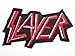 SLAYER Logo Iron On Band Patch 3.5