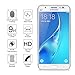 J7 Screen Protector - BADALink Samsung Galaxy J7 Tempered Glass Screen Protector 9H Hardness ULTRA THIN Anti Fingerprint Bubble free 0.3mm Arc Edge Design
