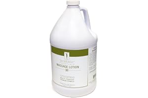 MASTER MASSAGE EQUIPMENT Master Massage Organic, Unscented, Vitamin-rich & Water-soluble Massage Lotion - 1 Gallon, Clear