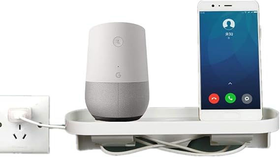 Amazon Com Wall Outlet Charging Shelf Power Perch Charging