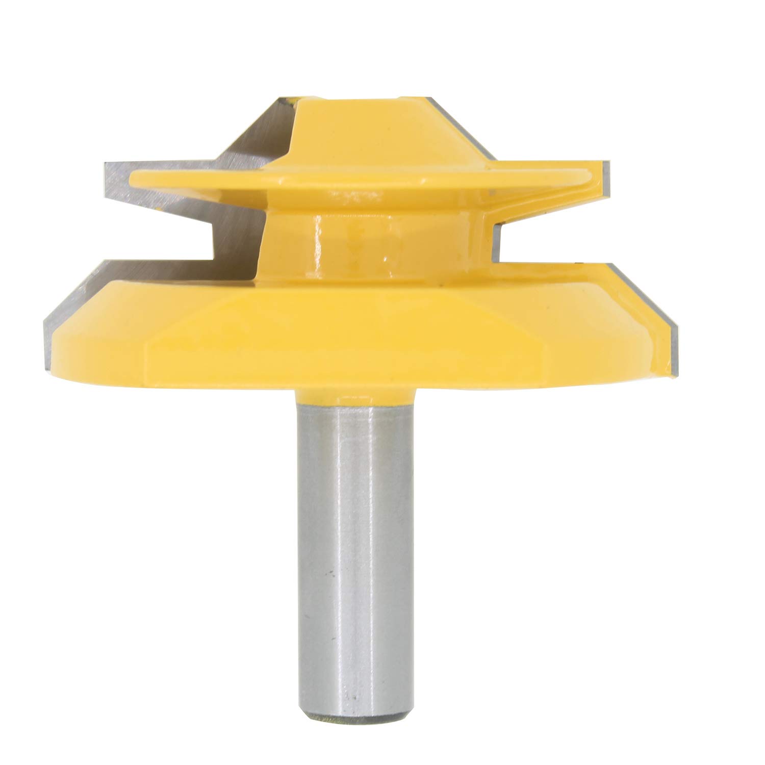 1 x router heads for corner and slot drawer joinery – 6 different options.