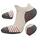 FASTBON Short Compression Socks Mens & Womens Athletic for Running, Cycling (2,3,6 Pair)