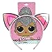LOL 18-Pc Girl's Hair Accessory Kit & Add-A-Charm Toy Jewelry Box with 2 Cute Headbands Pink