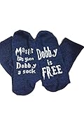 COCOL Master Has Giuen Dobby a Sock Dobby is Free Socks Novelty Socks Christmas Socks Funny socks?Dobby5?