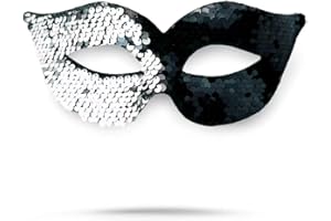 ARK Survivor Unisex Sequin Mardi Gras Mask For Carnival Halloween Club Rave Mask