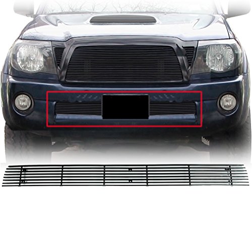 Buy EAutogrilles 4mm Black Horizontal Overlay Bumper Billet Grille for