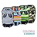 Pawaboo Pet Carrier Backpack, Adjustable Pet Front Cat Dog Carrier Backpack Travel Bag, Legs Out, Easy-Fit for Traveling Hiking Camping for Small Medium Dogs Cats Puppies, Medium, Colorful Strips