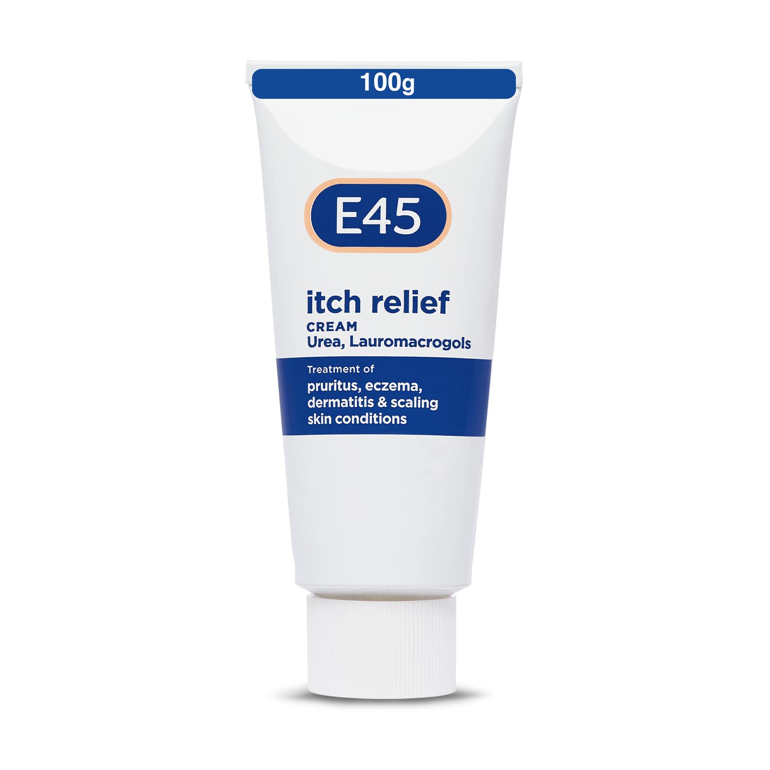 E45 Itch Relief Cream 100g – Anti Itch Cream for Skin Irritation – Non-Greasy E45 Cream to Relieve Itching – Eczema Dermatitis Cream – Instantly Soothes and Calms Skin