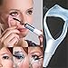 Shuohu 3 in 1 Mascara Shield Guard Eyelash Comb Applicator Guide Card Makeup Tool