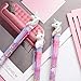 JeVenis Set of 5 Unicorn Pens Unicorn Pen Set Unicorn Ballpoint Pens Unicorn Pencil Pouch Bags for Party Office Gift
