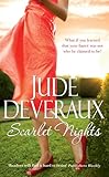 Front cover for the book Scarlet Nights by Jude Deveraux