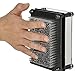 Kicko 3.75 x 5 Inch Classic 3D Pin Art Board - 1 Pc Silver Metal Pinscreen Needle Set - Handprint Sculpture, Novelty Game, Image Carving, Learning Toy, Party Favor and Decoration for Children, Adults
