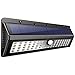 Solar Silvering Motion sensor lights, 62 LED Solar lights Outdoor Wireless Waterproof Security lights, Wall Night lights for Home, Driveway, Patio, Deck, Yard, Garden, Wide angle Design(1-pack)