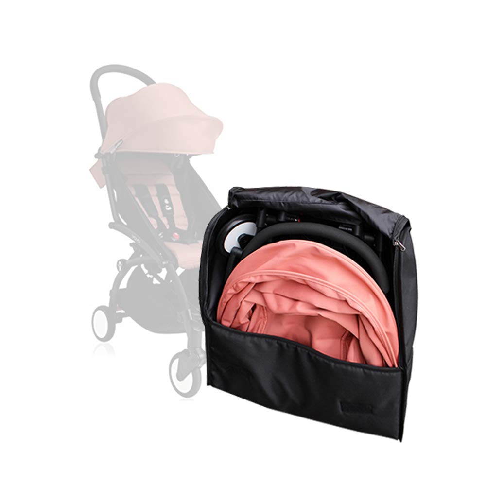 Photo 1 of SeedFuture Stroller Storage Bag Black for Babyzen Yoyo, Stroller Accessories and Pram Travel Backpack Large