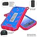 iPhone 6S Plus Case, POETIC Revolution [Premium Rugged] Protective Case with [Landscape Stand Feature] [Shock Absorption & Dust Resistant] for Apple iPhone 6 Plus/iPhone 6S Plus Blue/Red