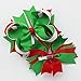 QtGirl Christmas Hair Bows Ribbon Hairbow Alligator Clips for Teenager Kids in