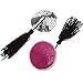 Ayliss Sequin Lingerie Tassel Breast Bra Stickers Nipple Covers-Silver