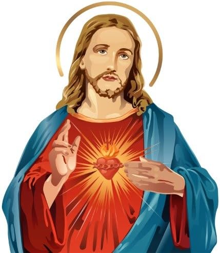 Amazon Com Beautiful Jesus Christ Portrait Glossy Poster Picture
