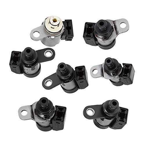Transmission shift Solenoids Kit 7PC case RE5R05A A5SR1/2 5-Speed For Infinity G35 fx 35 31941-90X00 31941-90X01