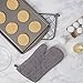 DII Basic Terry Collection Quilted 100% Cotton, Potholder, Gray, 3 Piece