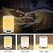 ACTOPP LED Bluetooth Speaker Touch Sensor Bedside Lamp Dimmable Warm Light 7 Colors Changing RGB Night Light DIY Alarm Clock FM Hands-free Timing Function Perfect for Men Women Kids Sleeping Aid