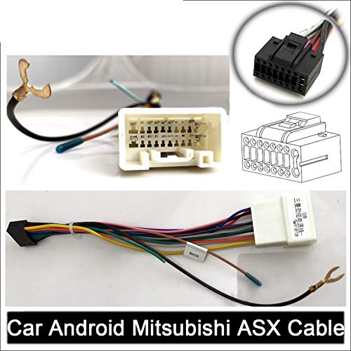 Buy Bestycar Car Radio Stereo Power Harness for Mitsubishi PAJERO