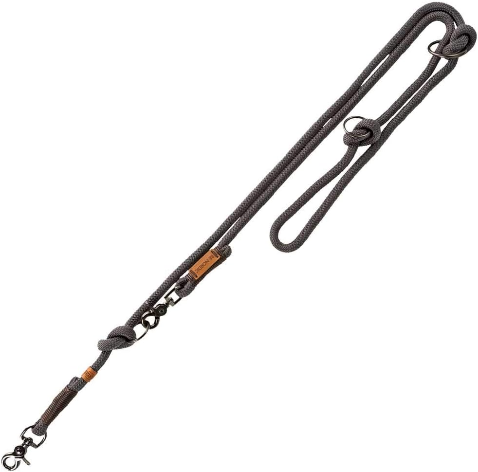 TRIXIE BE NORDIC extension leash, dark grey/brown, 2 metros