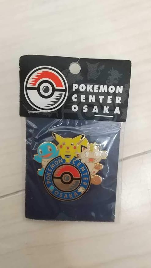 Amazon ポケモンセンター 大阪 ピンズ ピン バッジ ポケットモンスター Pokemon Center Osaka ピカチュウ ゼニガメ ニャース 歴代 バッジ ホビー