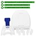 Anti Snoring Solution Mouth Guards, 4 Set Snore Stopper Nose Vents Nasal Dilators Snoring Mouthpiece Solution Aids Snore Reducing Sleep Aid Device Stop Snoring Teeth Grinding