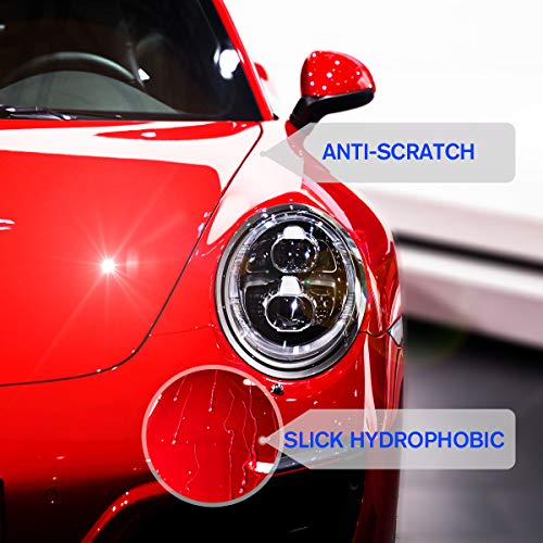 10H Ceramic Coating, 2020 Upgraded Version Automotive Polish High Gloss Anti Scratch Car Kit Liquid Nano Ceramic Coating Paint Protection Sealant Super Hydrophobic Coating (30ML)