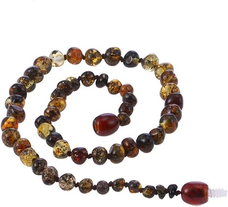amazon amber teething necklace