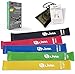 Limm Resistance Bands Exercise Loops - 12-inch Premium Workout Bands for Physical Therapy, Rehab, Stretching, Home Fitness, Yoga and More - Bonus EBooks, Instruction Manual, Online Videos & Carry Bag