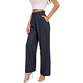 NIMIN Womens Dress Pants Wide Leg Business Casual Work Trousers High Waisted Slacks 2026 Fashion Outits with Pockets