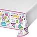 Creative Converting Border Print Plastic Tablecover, Little Chef -