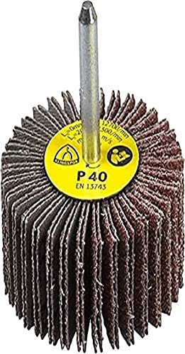Klingspor 253592 KM 613 Small Abrasive Mop 25 x 10 x 6 Pack of 10 Grain 80