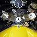 Yamaha R6 06-16 SKUR REAL GENUINE Carbon Fiber Triple Tree Yoke Cover Top Clamp Scratch Protector Key Guard