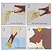 Pack of 100 Cattle Ear Tag with Words from 001 to 100