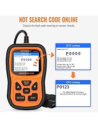 AUTOPHIX OBDII OBD2 Escáner OM126P mejorado lector de códigos de error para vehículo, herramienta de diagnóstico de automoción, comprobación automática de la luz del motor [versión actualizada]