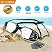Swim Goggles, Googles Anti Fog Swimming Goggles Anti Leak Swimming Goggles for Men Glare-Free Swimming Goggles for Women UV Swim Googles for Adults Junior Googles for Swimming,Black