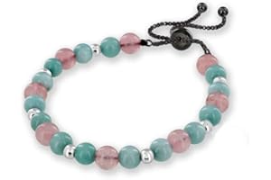 Believe London Gemstone Healing Chakra Bracelet Anxiety Crystal Natural Stone Men Women Stress Relief Reiki Yoga Diffuser Semi Precious