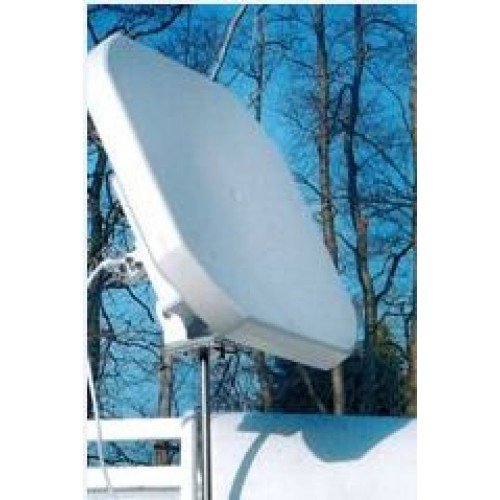 Sqish Flat Satellite Dish + Quad LNB Amazon.co.uk