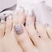 24pcs Holiday Toe Nails Mystery Glitter Strarry Silver Solid Short Square Full Cover