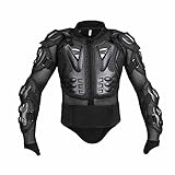 Motorcycle Full Body Armor, Wishwin Armor Jacket Protective Gear Racing BMX Professional for men women Detachable