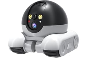 360 Degree Rotating Pet Camera with Two Way Talk Function and Night Detection Robot Cameras for Home Security
